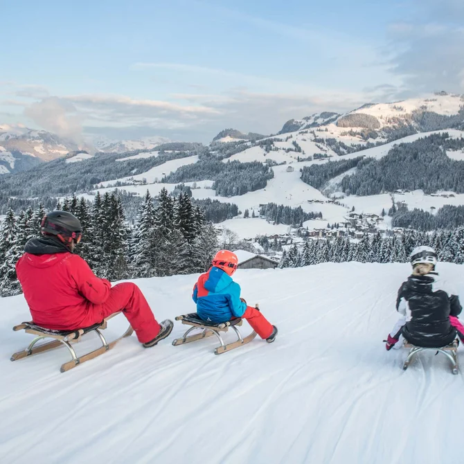 Endlich Winter im Schlosshotel Kitzbühel