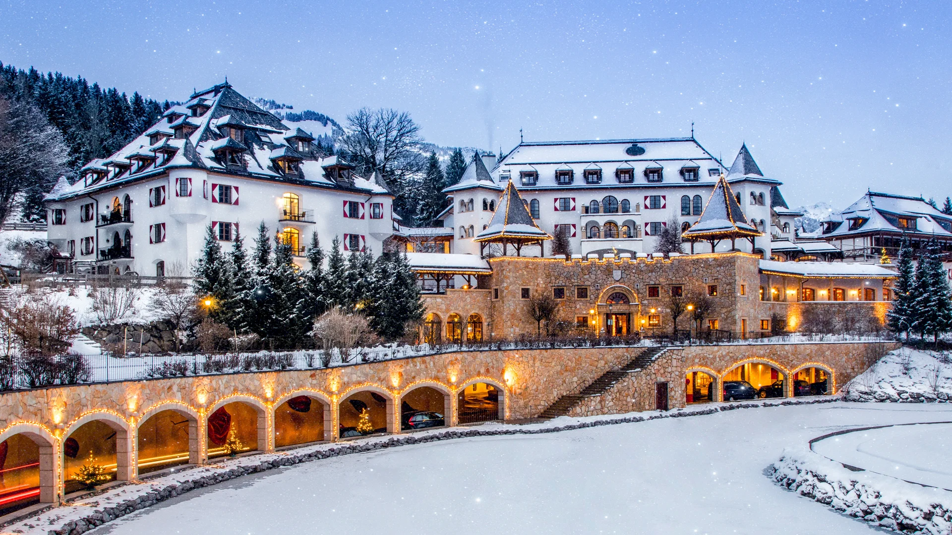 Familienzeit im Schlosshotel Kitzbühel