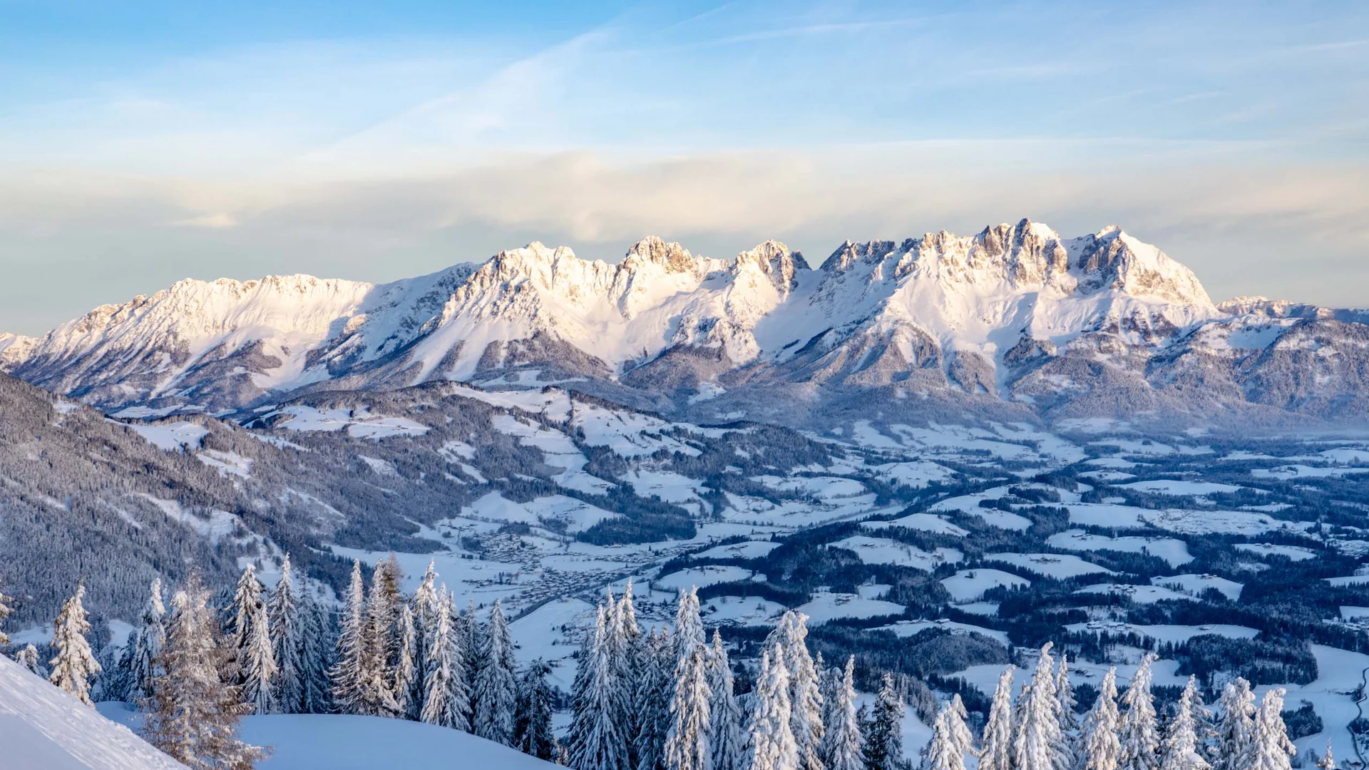 Endlich Winter im Schlosshotel Kitzbühel